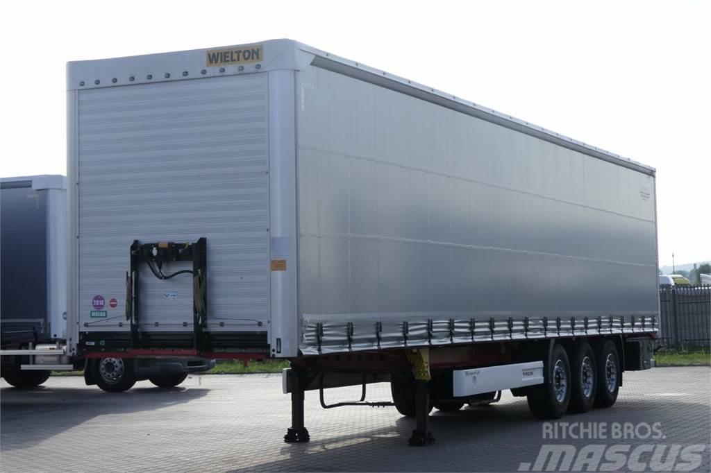 Wielton CURTAINSIDER / STANDARD / COILMULD- 9 M / LIFTED  Curtainsider semi-trailers