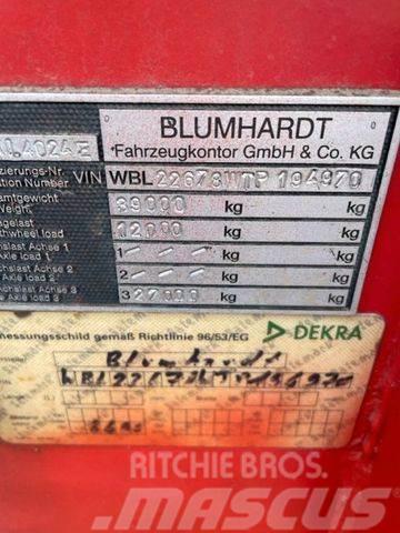 Blumhardt Tankchassie SLA 40.24 Low loader-semi-trailers