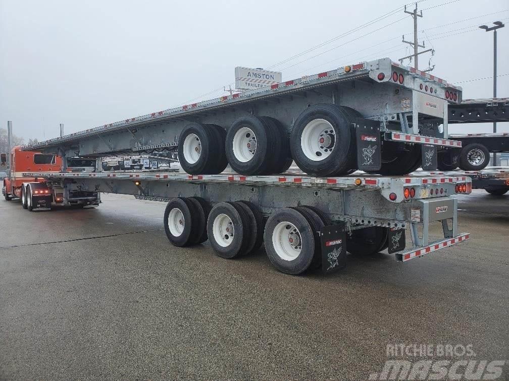 Manac 53'-90' FLATBED EXTENDABLE Flatbed/Dropside trailers