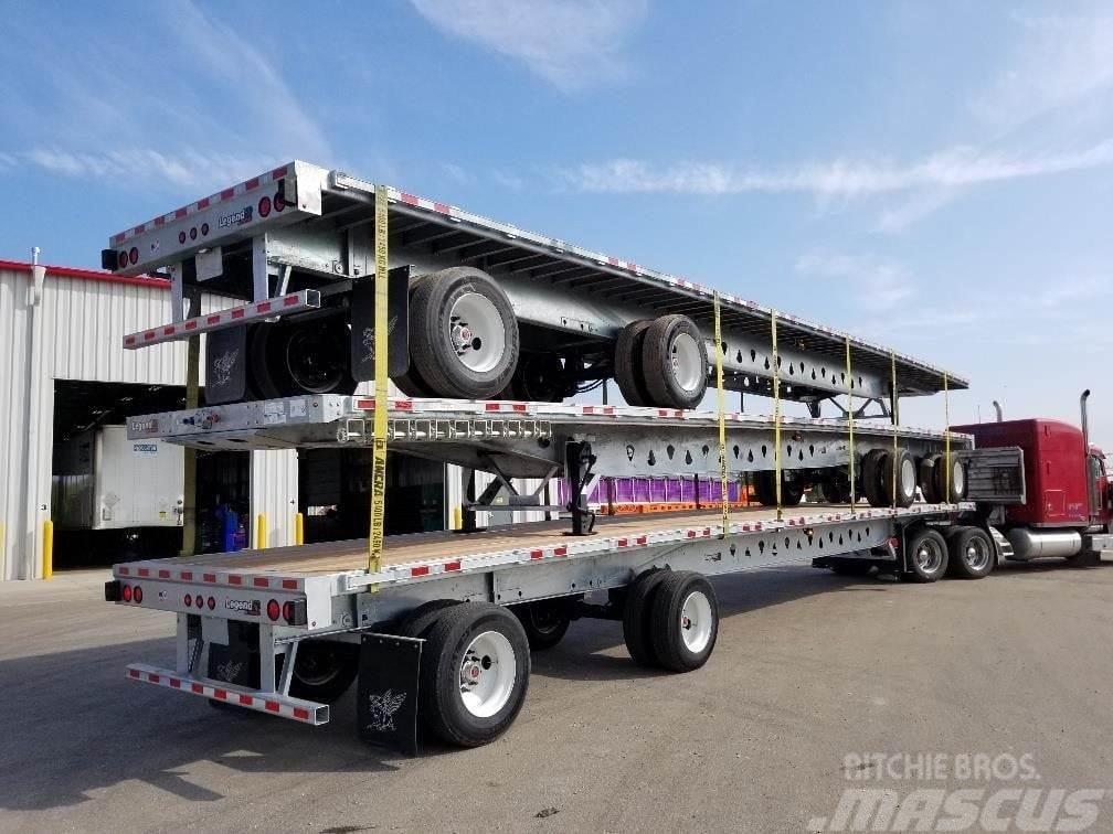 Manac 53' COMBO FLATBED LEGEND SD Flatbed/Dropside trailers