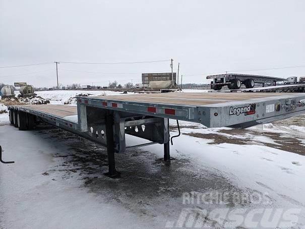 Manac 53' STEEL DROP DECK TRI LEGEND SD Flatbed/Dropside semi-trailers