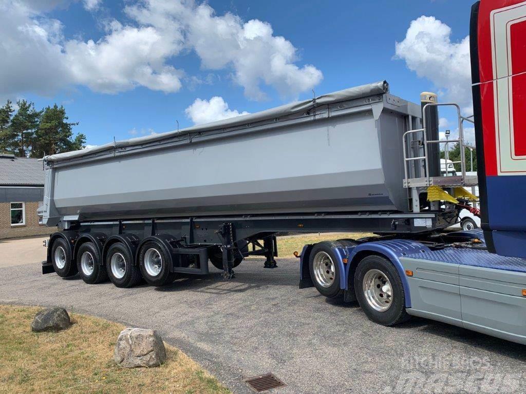 Langendorf 4- aks 36m3 Hardox Tipper semi-trailers