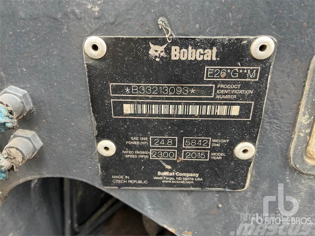 Bobcat E26 Mini excavators < 7t (Mini diggers)