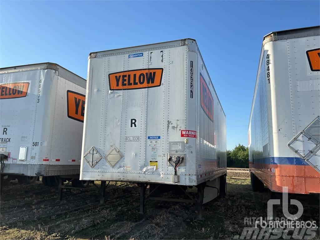 Stoughton 28 ft S/A Box body semi-trailers