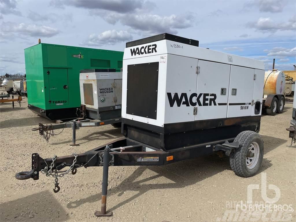 Wacker G70 Diesel Generators