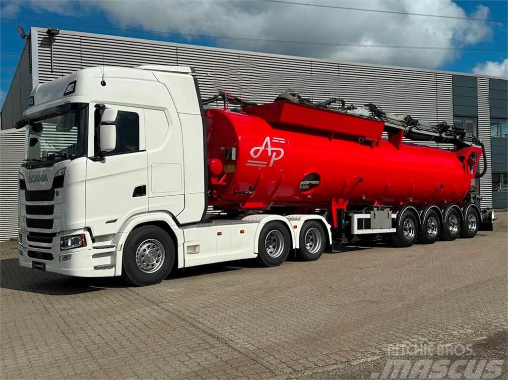 AP Gyllevogn 4-aks 38m3 gylletrailer Tanker trailers