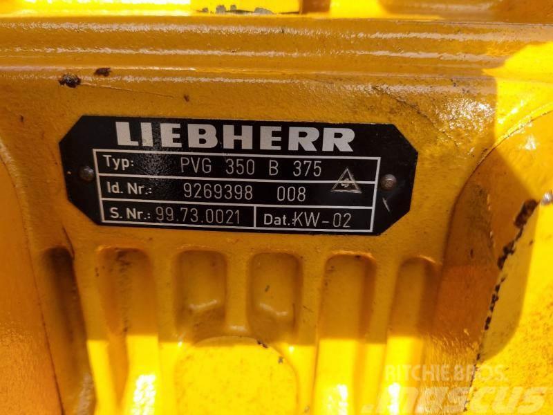 Liebherr LR632 PVG 350B375 Hydraulics