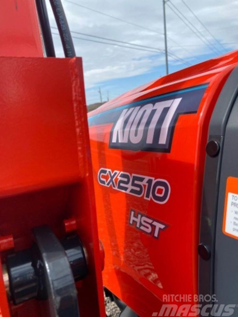 Kioti CX2510HB Hystat Diesel 4x4 Tractor Loader Tractors