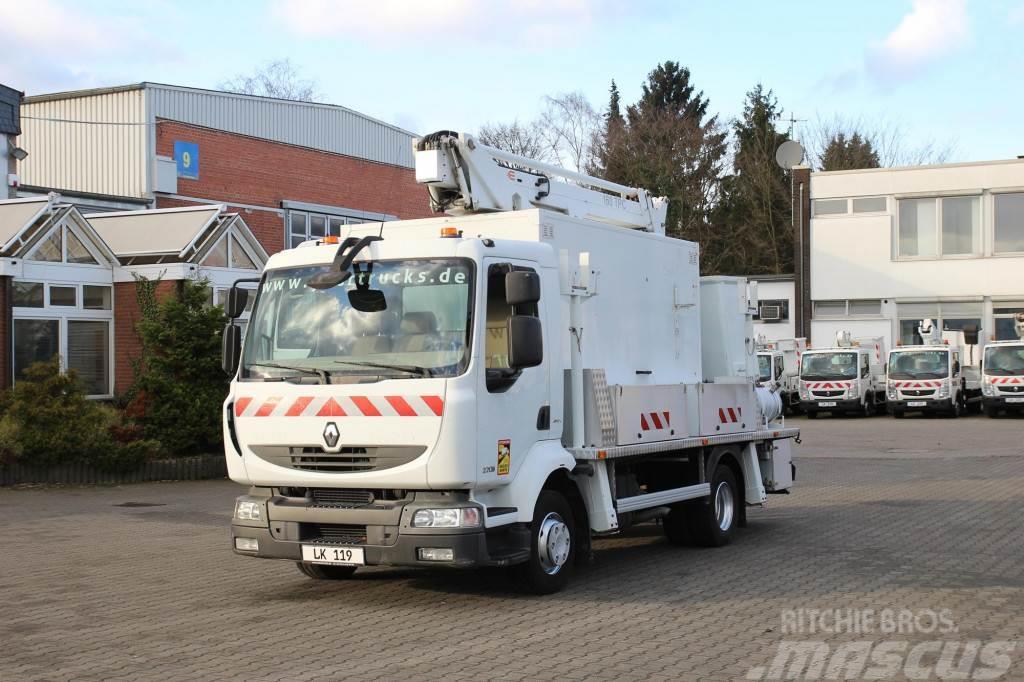 Renault Midlum 220 Bühne EN160TPC 16m 2 Per.Korb Klima Truck & Van mounted aerial platforms