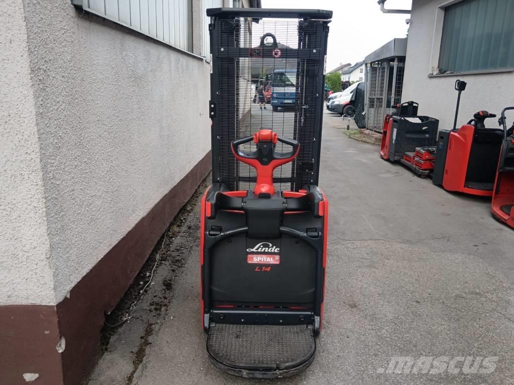 Linde L14AP Stapelaar meeloop