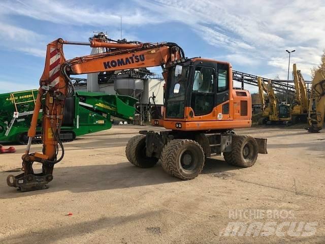 Komatsu PW148-10 Wielgraafmachines