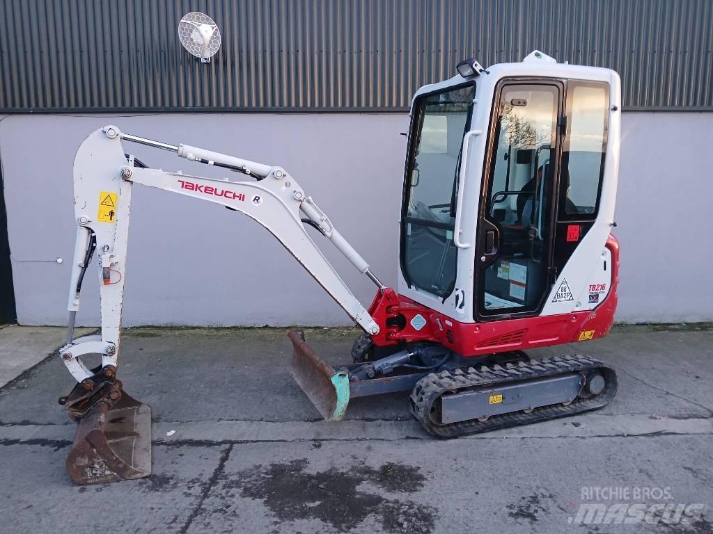 Takeuchi TB 216 Minigraafmachines < 7t