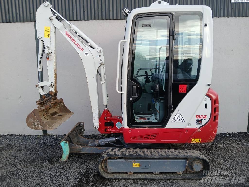 Takeuchi TB 216 Minigraafmachines < 7t