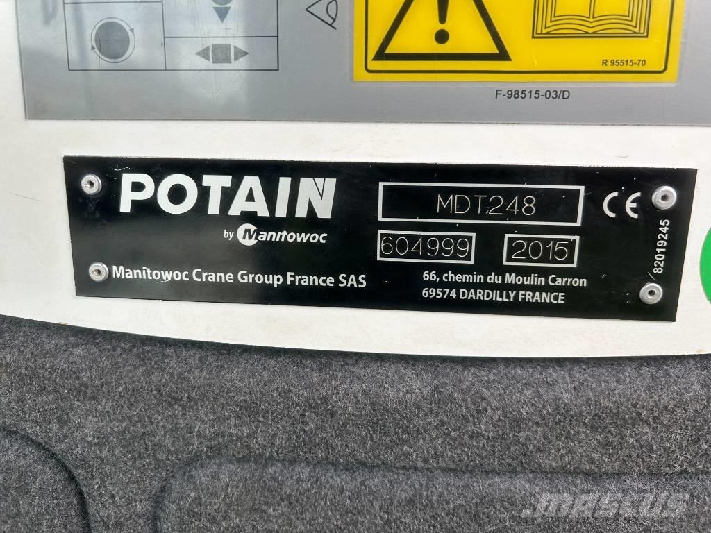 Potain MDT248-J10 Torenkranen