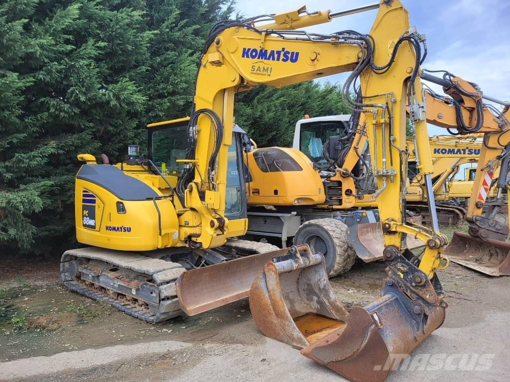 Komatsu PC88MR-11 Midigraafmachines 7t - 12t