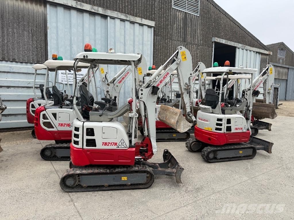 Takeuchi TB 217 R Minigraafmachines < 7t