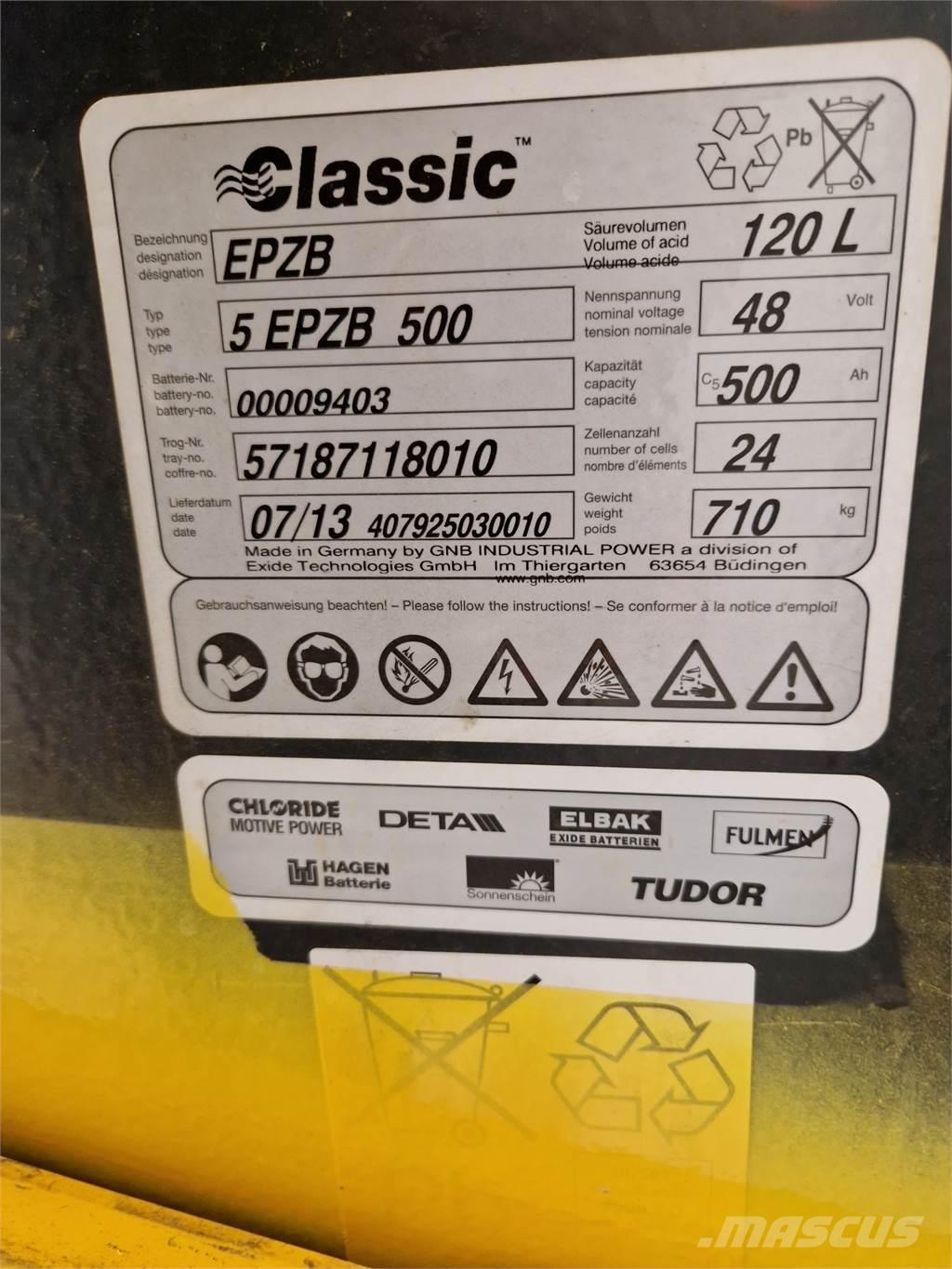 Atlet AS1N1L15T Elektrische heftrucks