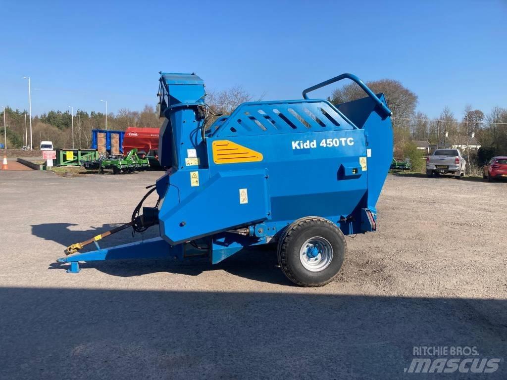  KIDD 450 TC Balenhakselaars, -snijders en -afwikkelaars