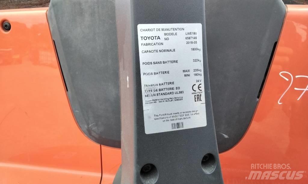 Toyota LWE180 Electro-pallettrucks