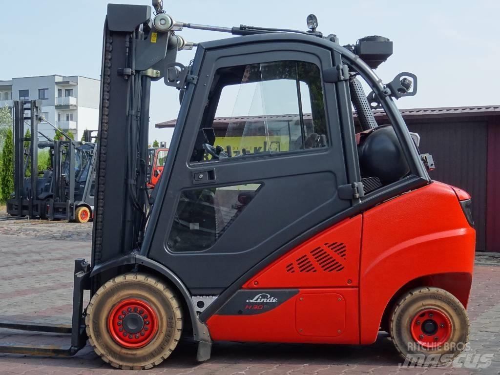 Linde H30T-02 LPG heftrucks