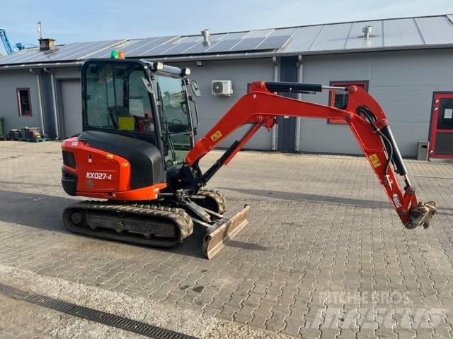 Kubota KX 027 Minigraafmachines < 7t