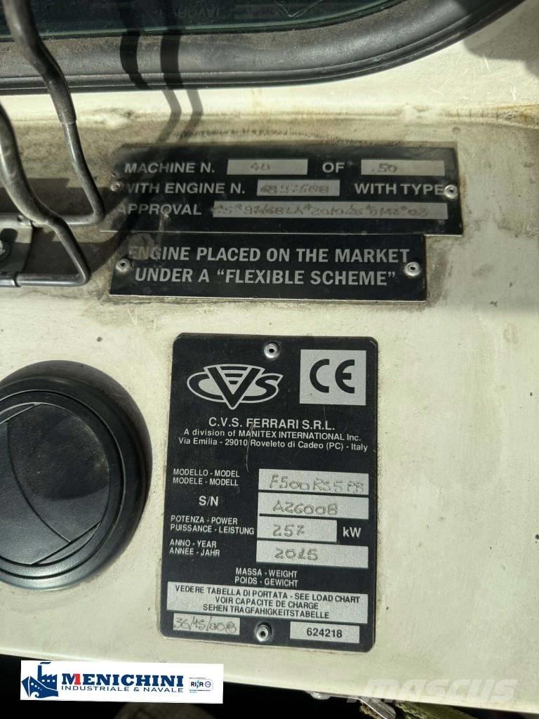 CVS Ferrari F500 Reachstackers