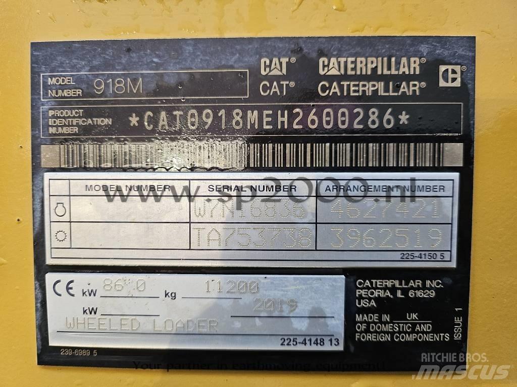 CAT 918 M Wielladers