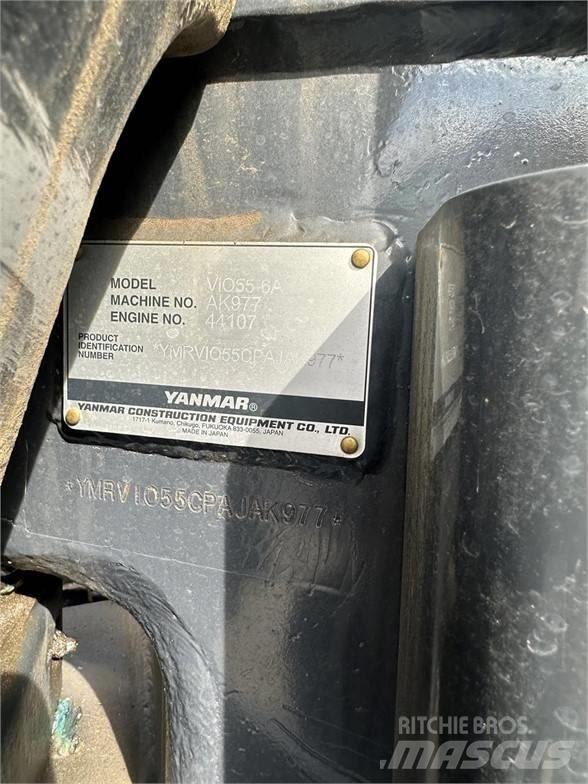 Yanmar VIO55-6A Minigraafmachines < 7t