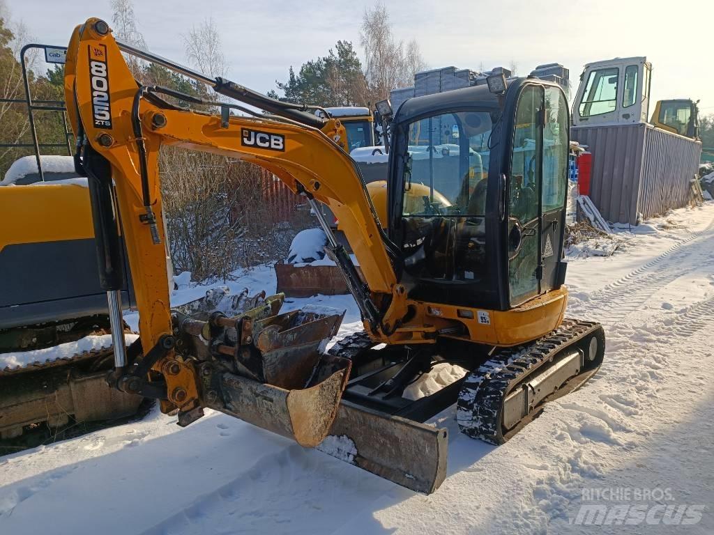 JCB 8025 ZTS Rupsgraafmachines