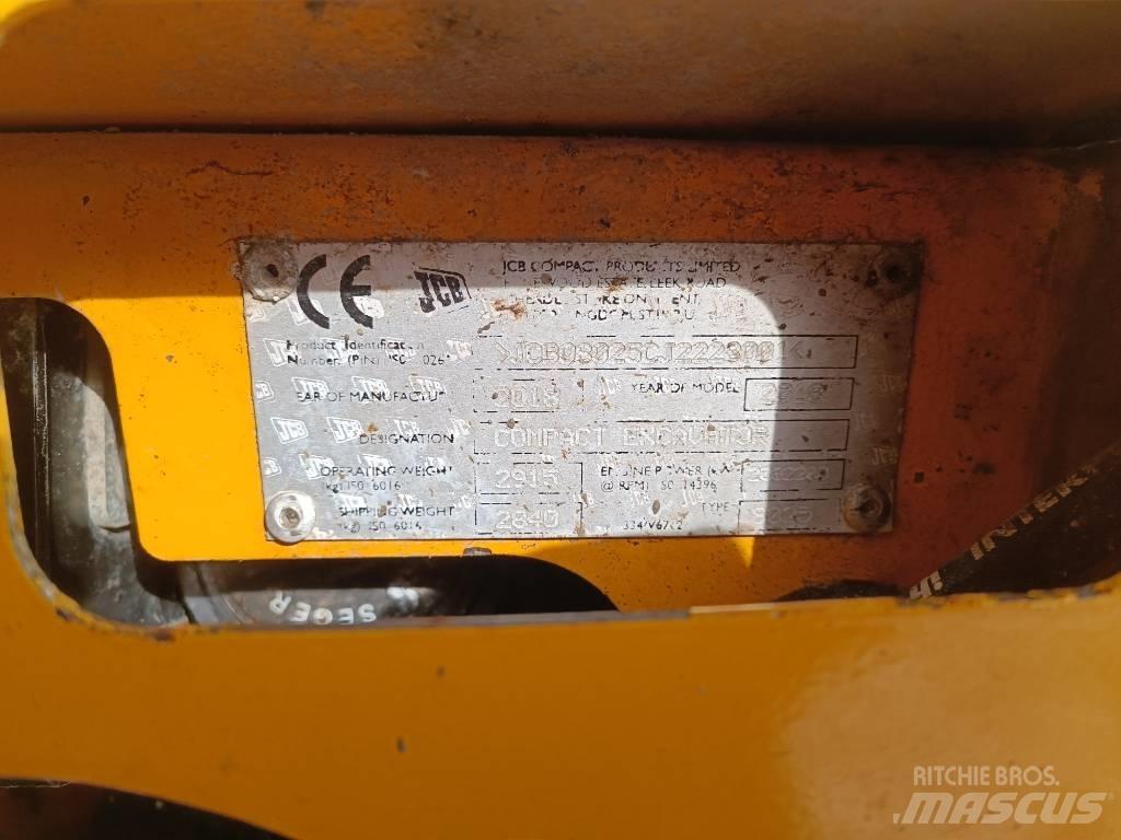 JCB 8025 ZTS Rupsgraafmachines