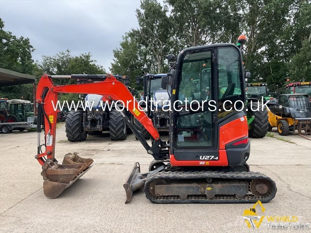 Kubota U 27-4 Minigraafmachines < 7t