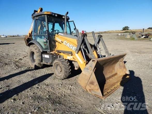CASE 580N EP Graaf-laadcombinaties
