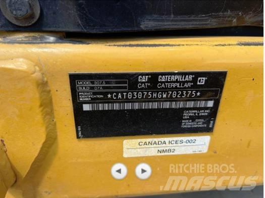 CAT 307.5 Rupsgraafmachines