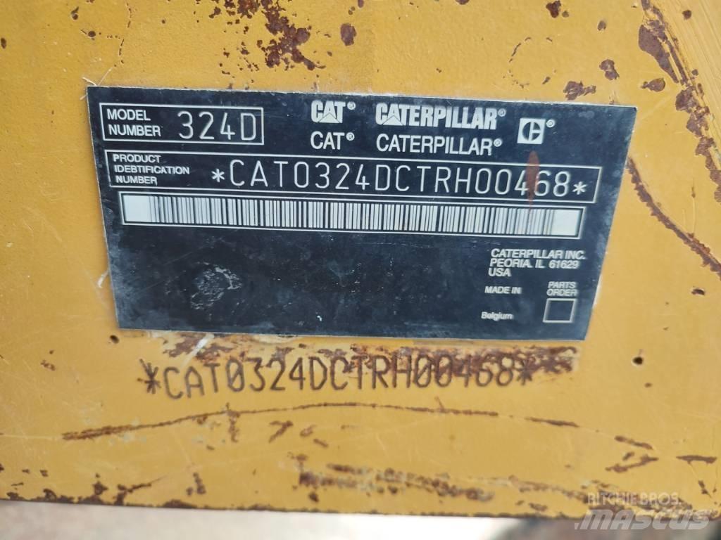 CAT 324 D Rupsgraafmachines