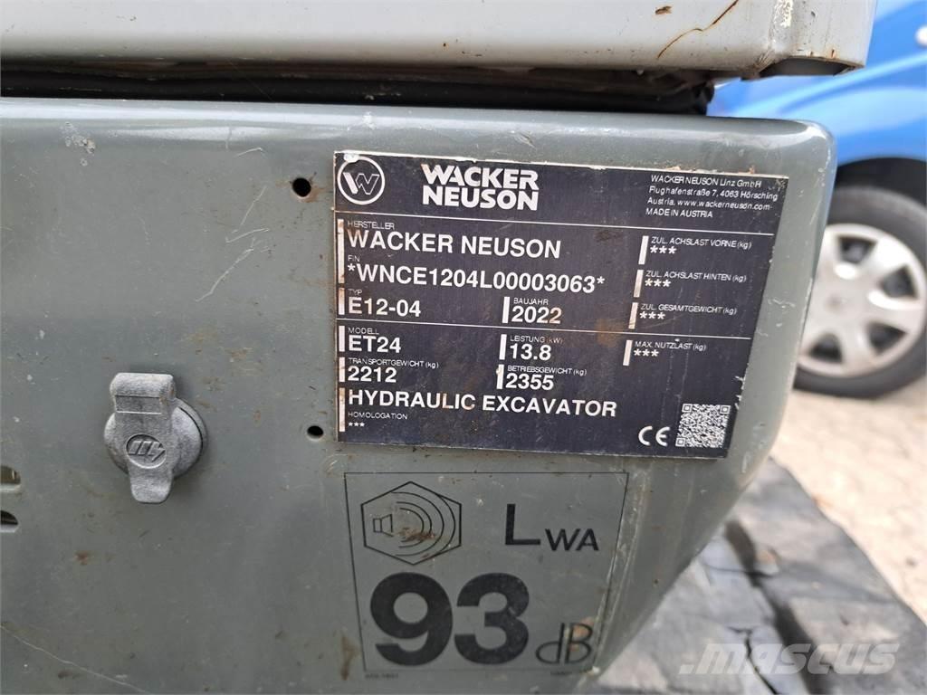 Wacker Neuson ET24 Rupsgraafmachines