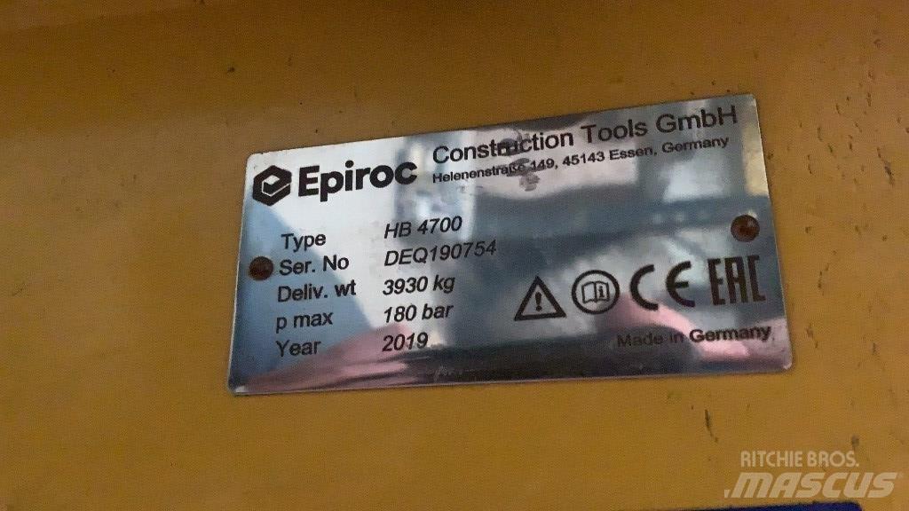 Atlas Copco HB4700 Hamers en brekers