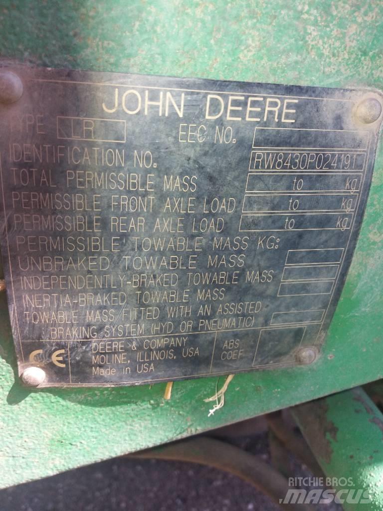 John Deere 8430 Tractoren