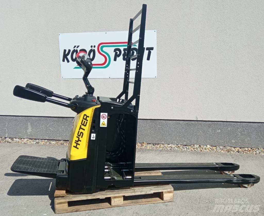 Hyster P 2.5 S Meerij pallettruck met platform
