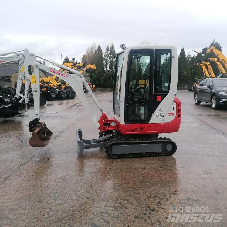 Takeuchi TB216 Minigraafmachines < 7t