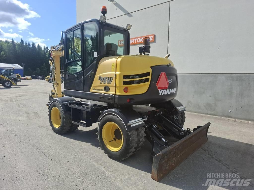 Yanmar B 95 W Wielgraafmachines