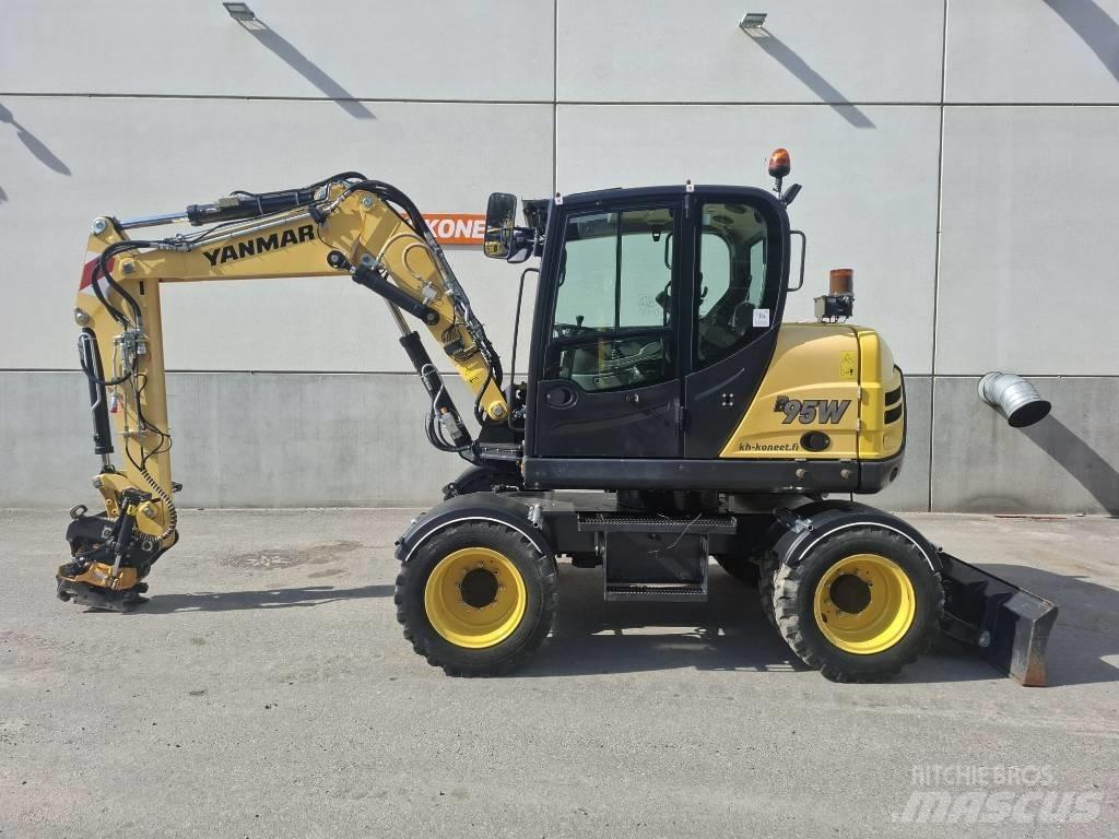 Yanmar B 95 W Wielgraafmachines