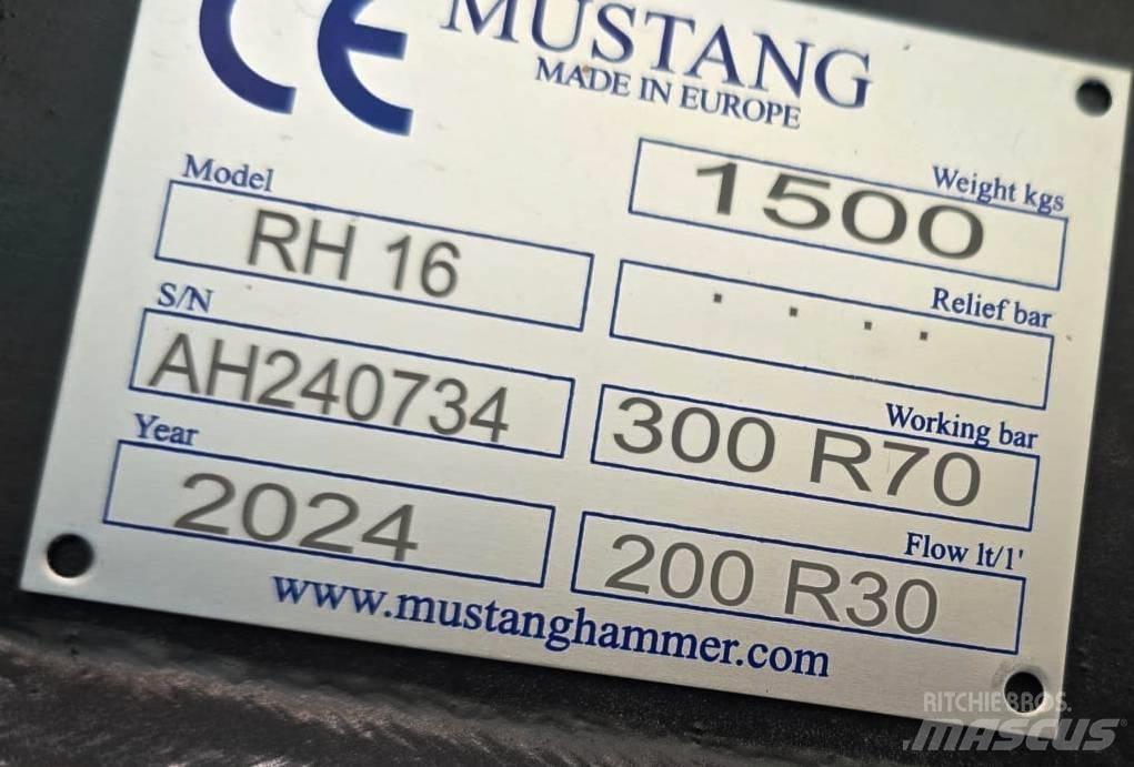 Mustang RH16 Houtversnipperaars