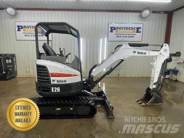 Bobcat E26 Minigraafmachines < 7t