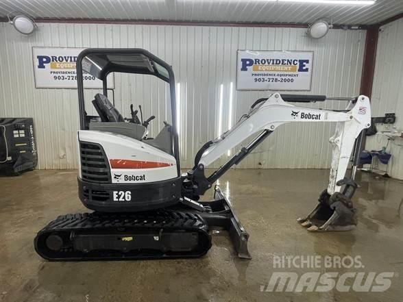 Bobcat E26 Minigraafmachines < 7t
