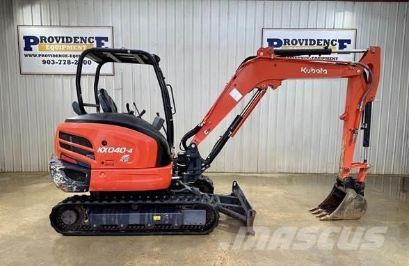 Kubota KX040-4 Minigraafmachines < 7t