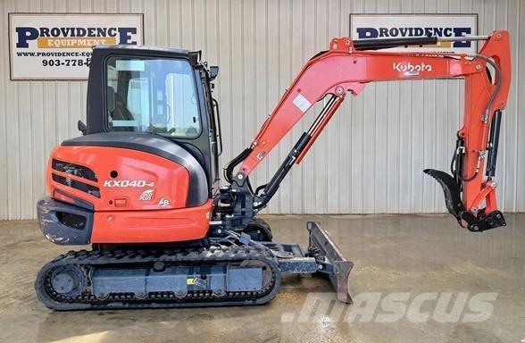 Kubota KX040-4 Minigraafmachines < 7t