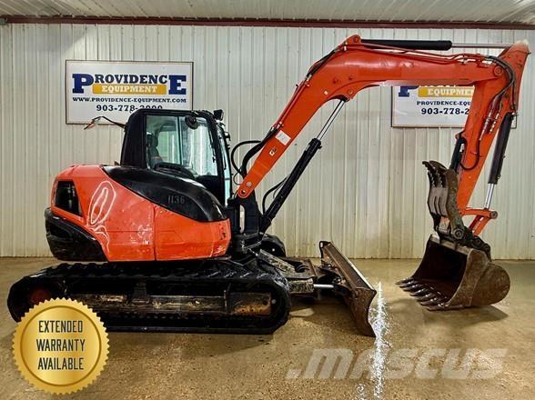 Kubota KX080-4 Rupsgraafmachines