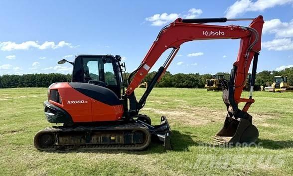 Kubota KX080-5 Rupsgraafmachines