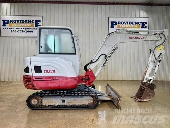 Takeuchi TB240 Minigraafmachines < 7t