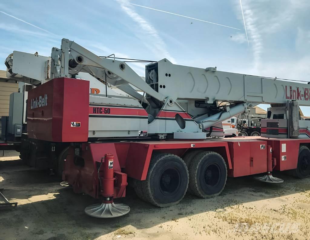 Link-Belt HTC-50 Vlakke laadvloer met kraan
